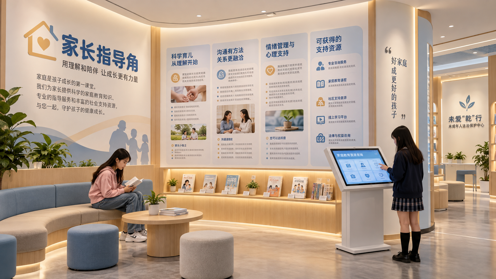 家长指导角区效果图