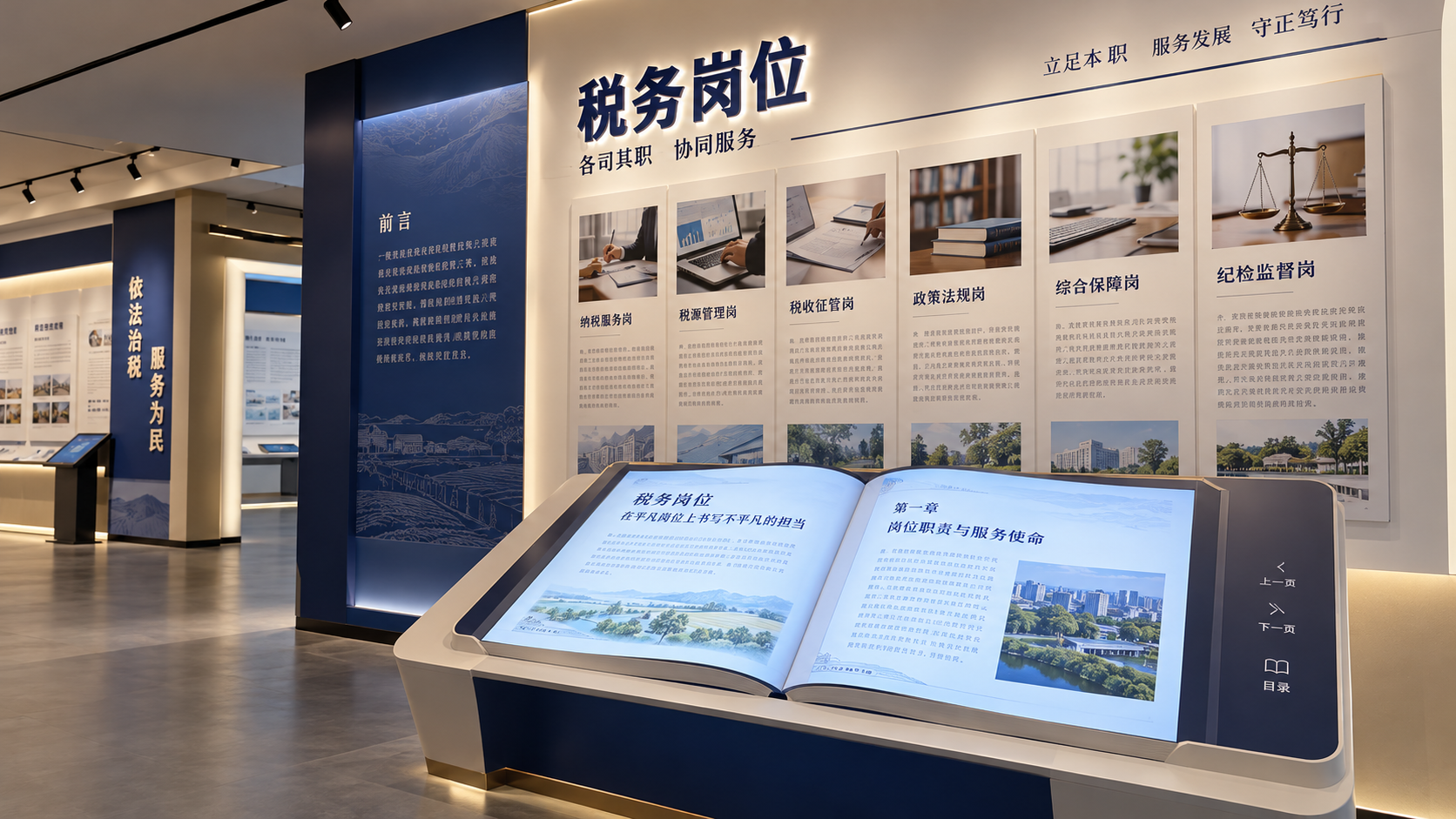 税务岗位效果图
