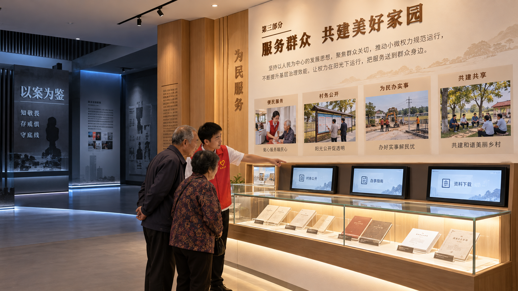 群众服务效果图