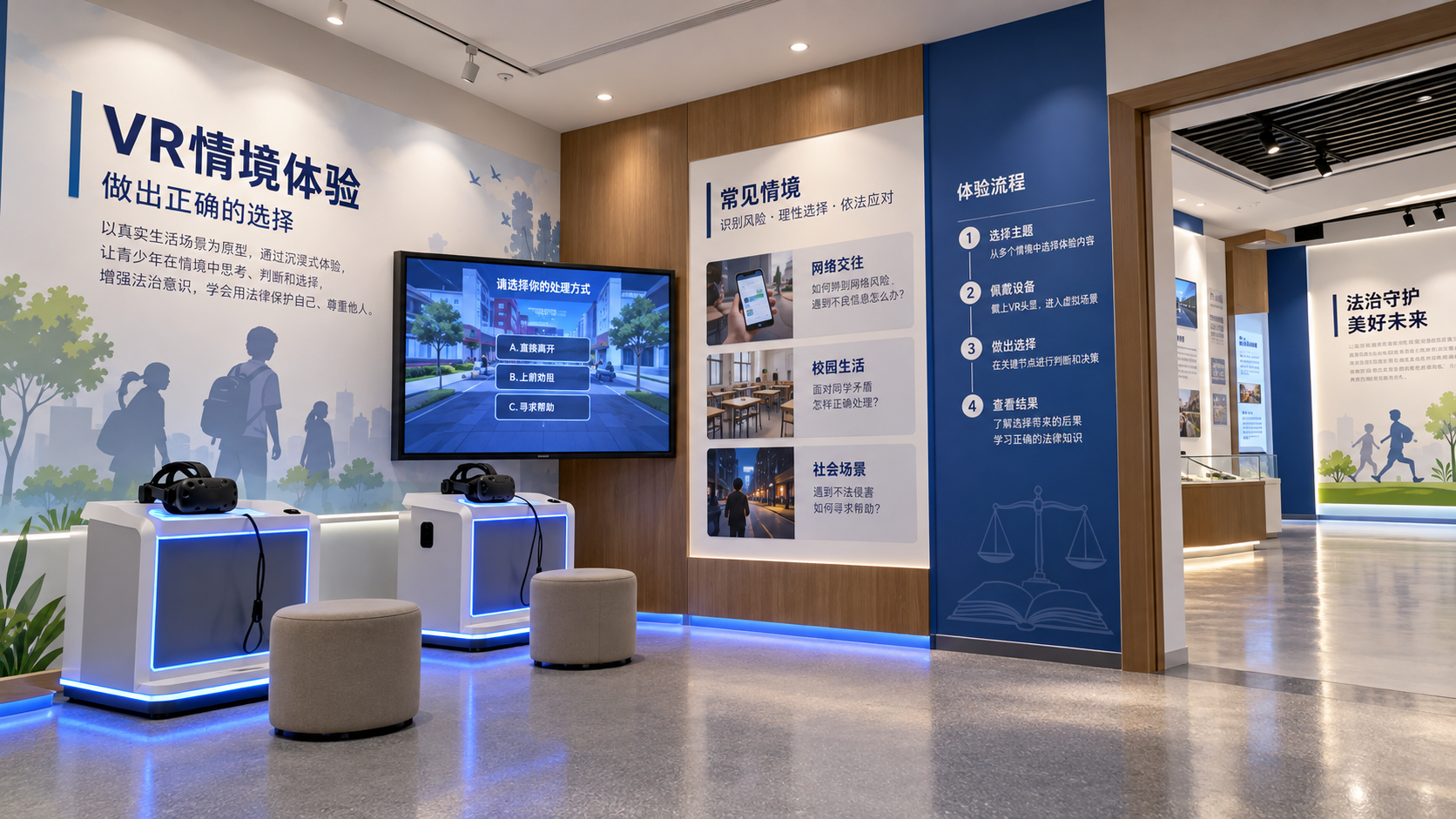 VR情境体验区效果图