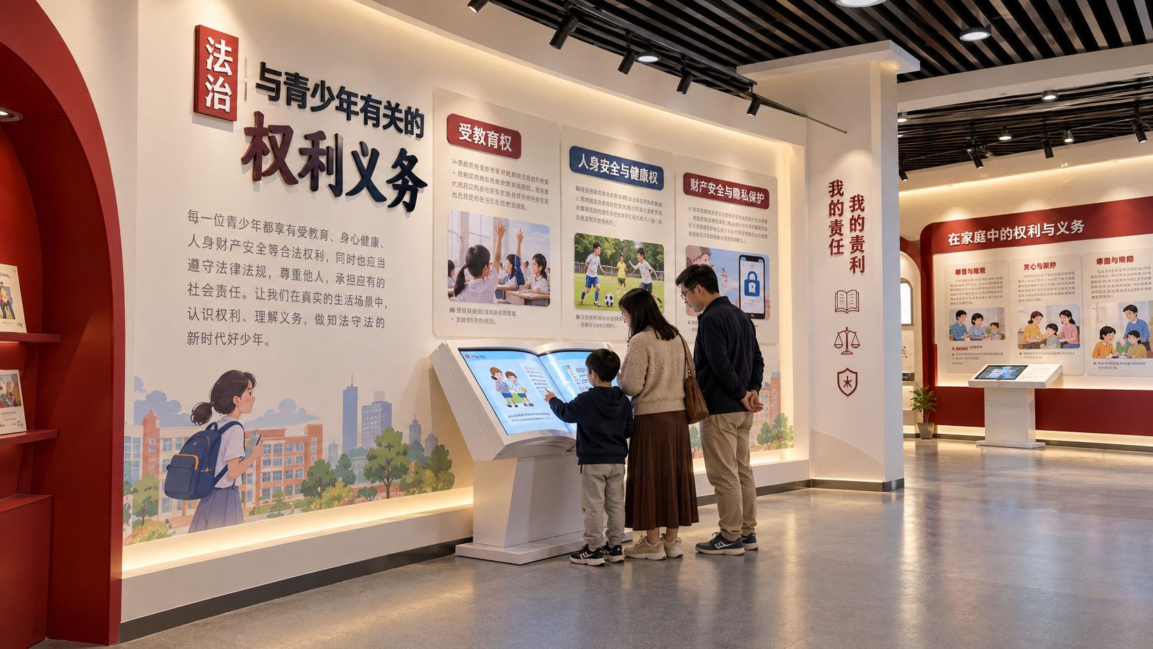 与青少年有关的权利义务区效果图