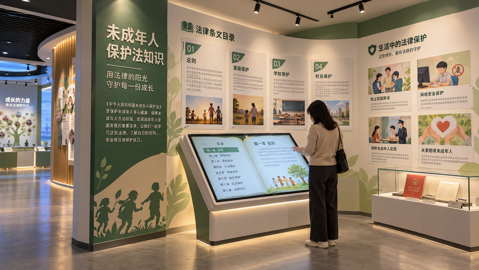 未成年人保护法知识区效果图
