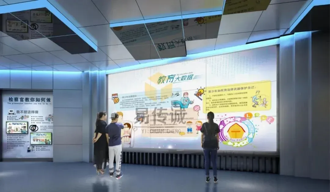 法治教育基地建设怎么弄?一站式解决方案 易传诚 200 + 案例 分龄适配 15 天落地 · 原官网配图 2