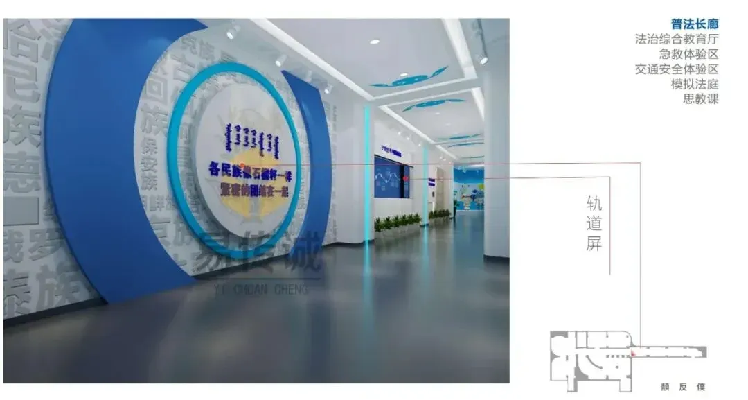 易传诚青少年法治教育展厅互动产品解决方案 | 全龄适配,成效可视化 · 原官网配图 4