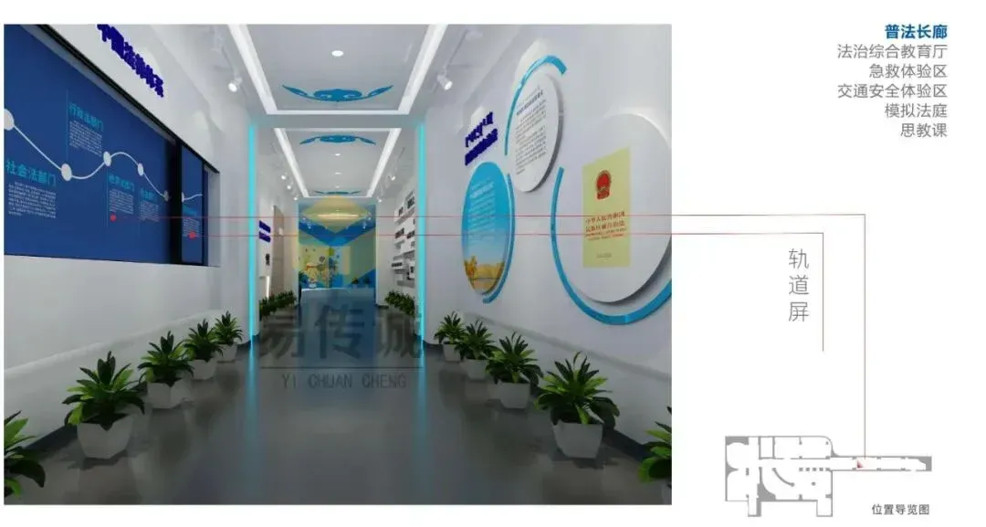 易传诚青少年法治教育展厅互动产品解决方案 | 全龄适配,成效可视化 · 原官网配图 5
