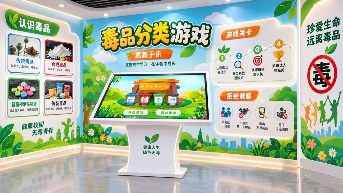 毒品分类产品展示图
