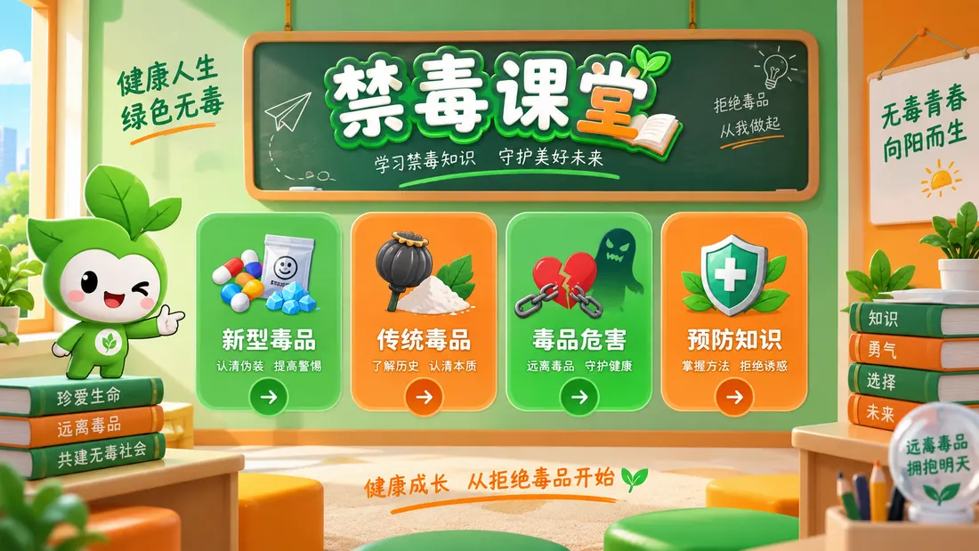 禁毒课堂