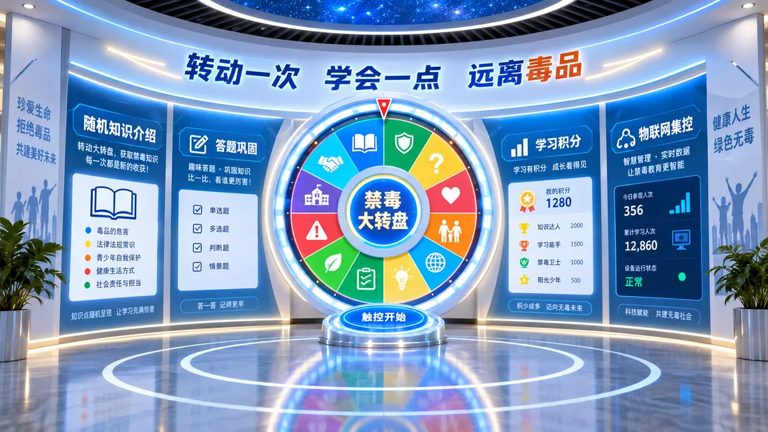 禁毒大转盘