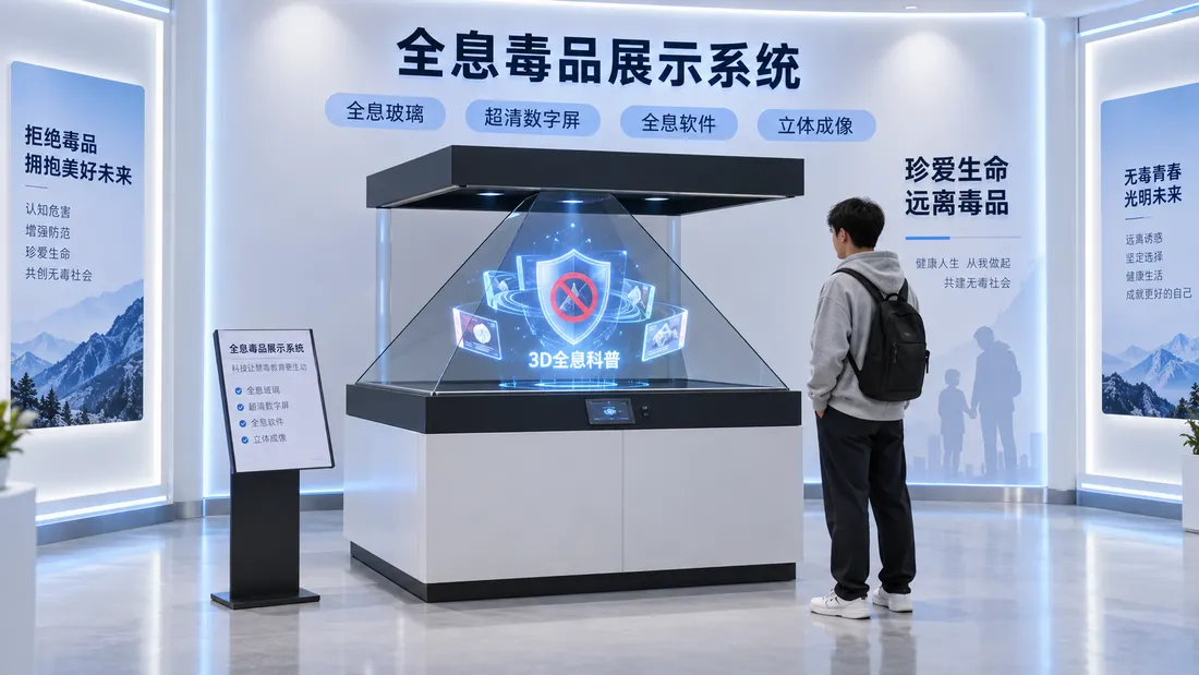 全息毒品展示系统产品展示图