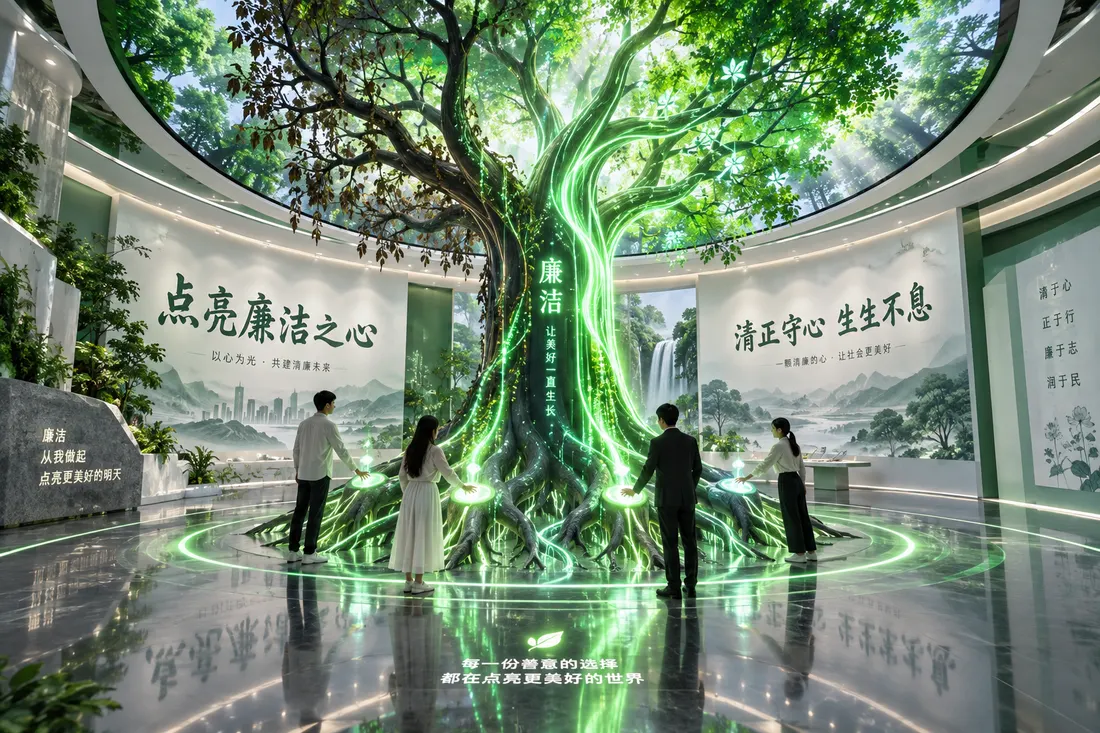 点亮廉洁之心(LED版)