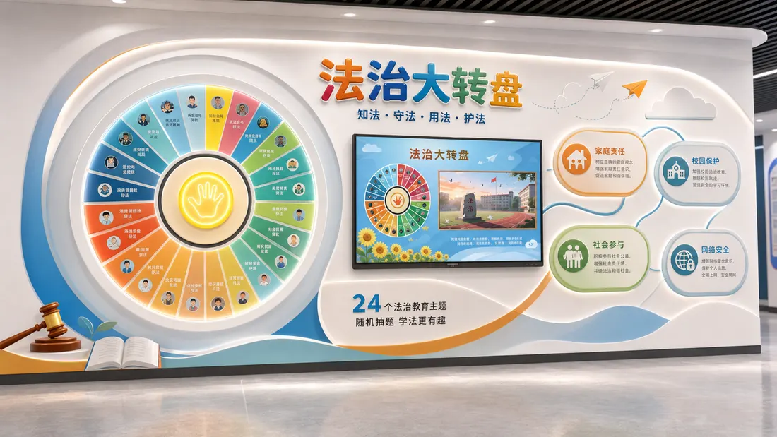 法制大转盘V1.0(灯箱版)