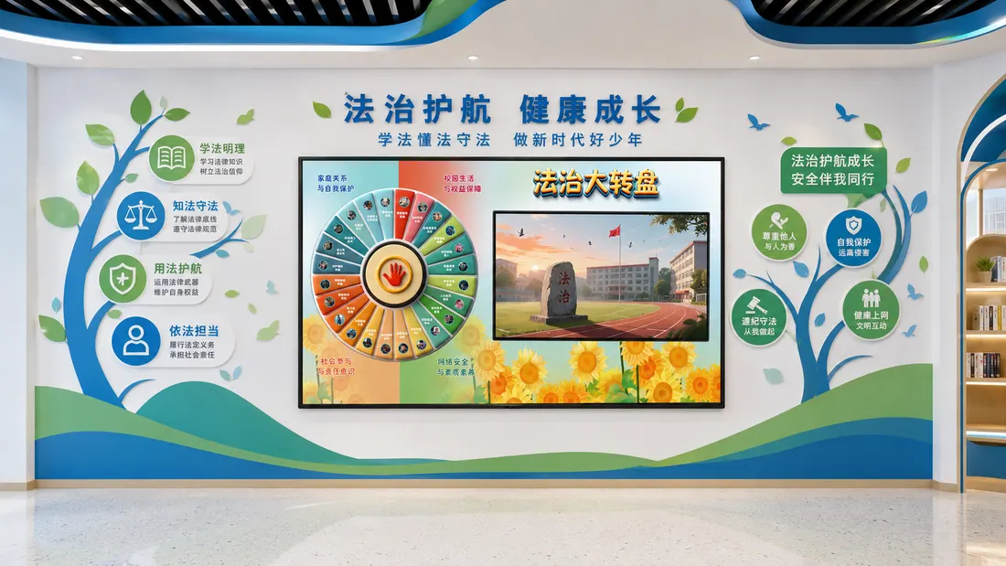 法制大转盘V1.1 (触摸屏版)