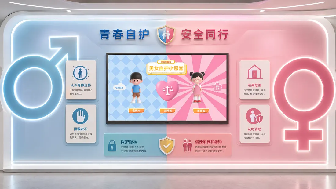 男女自护小课堂 (防性侵危害)