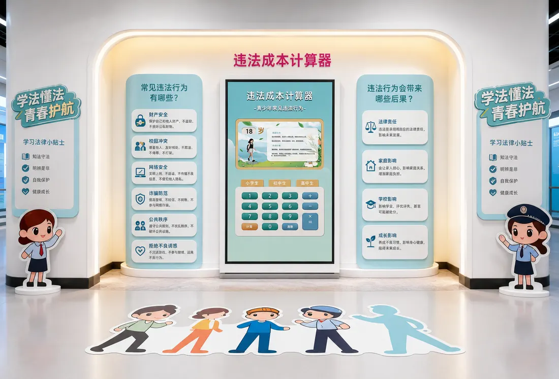 违法成本计算器 (触摸屏版)