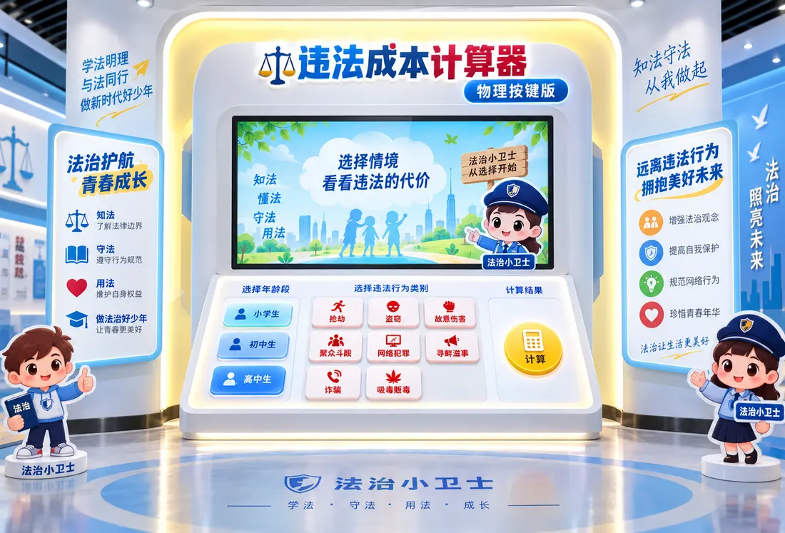 违法成本计算器 (物理按键版)