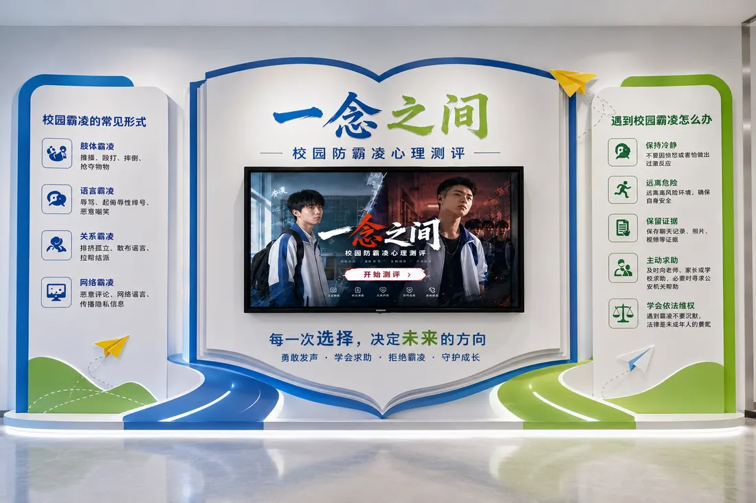 校园防霸凌互动产品展示图