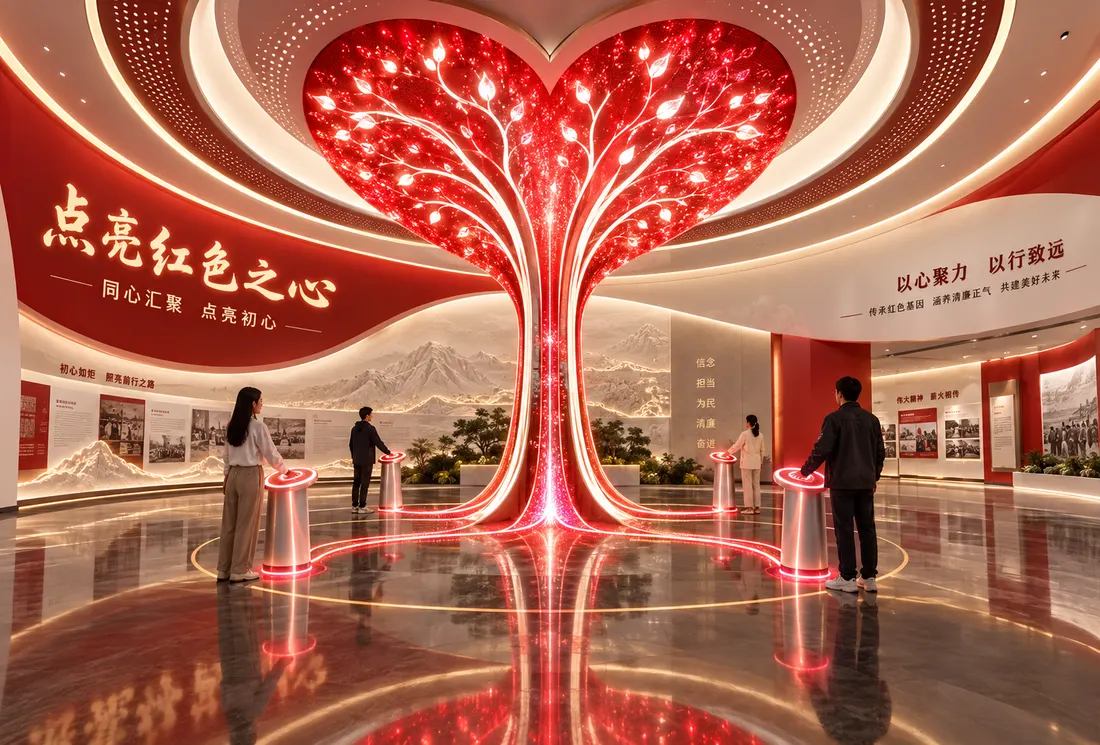 点亮红色之心