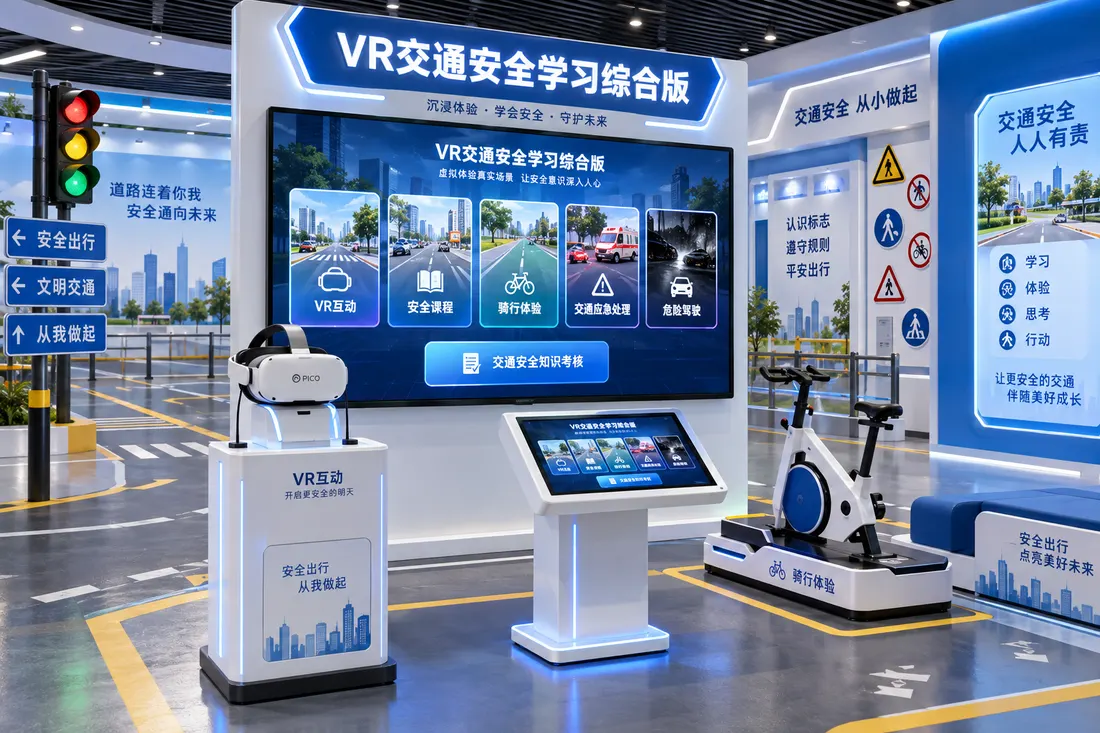 VR交通安全学习综合版